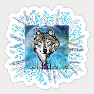 Wolf spirit Sticker